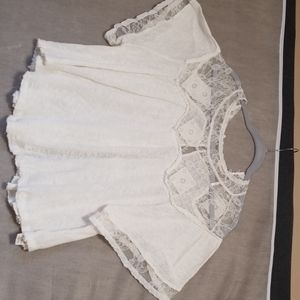 FREE PEOPLE LACE TOP